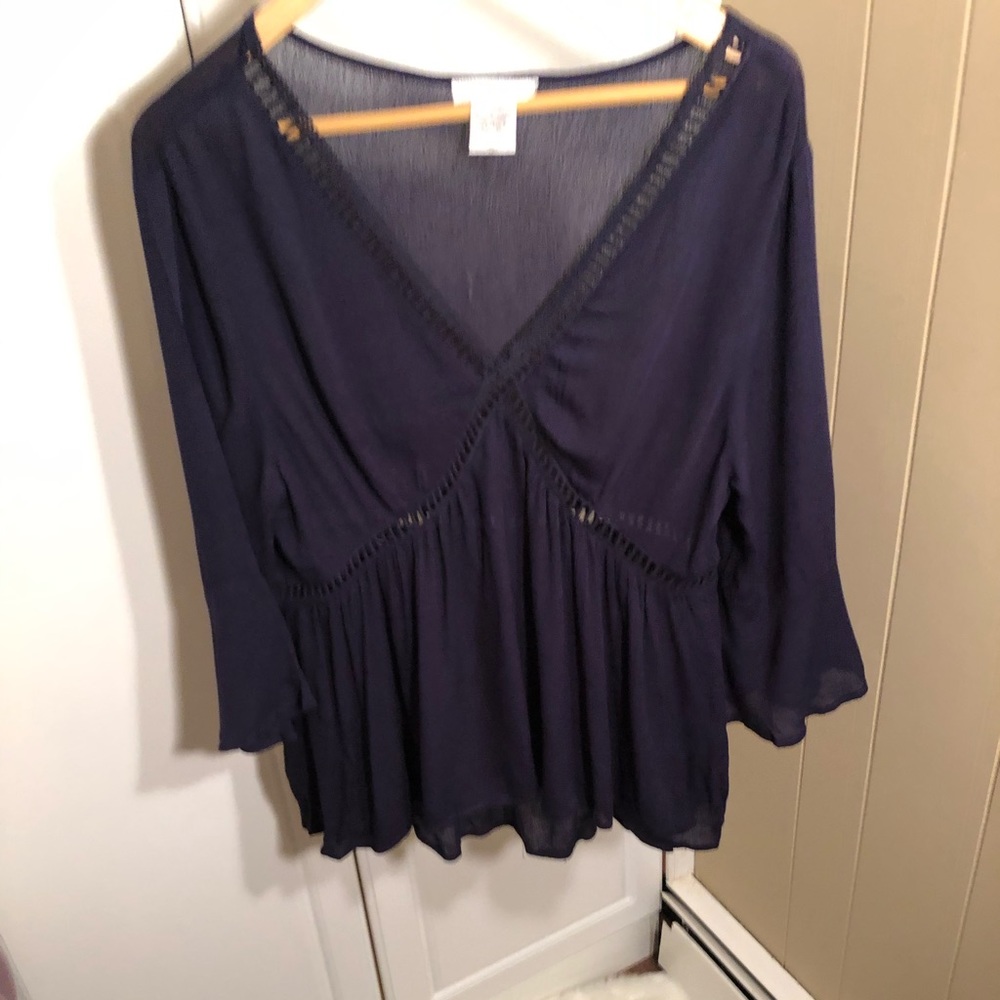 Miley + Molly Boho Flouncy Top